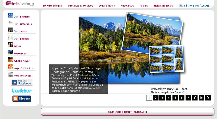 homepage